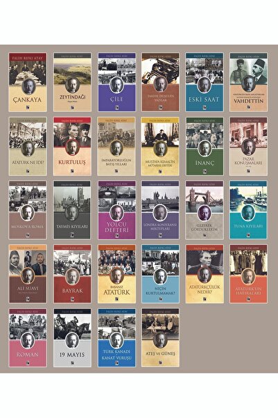 Pozitif Yayınları FALİH RIFKI ATAY TÜM KİTAPLARI SETİ (28 KİTAP)