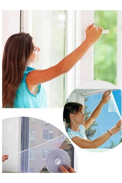 Generic Brand Plasă adezivă pentru fereastră 75 X 125 cm