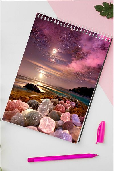 kutuTR 80 ورقة مخططة - غطاء خشبي MDF Vip Memo Pad 14x21 - 70gr/m2 ç-OB12
