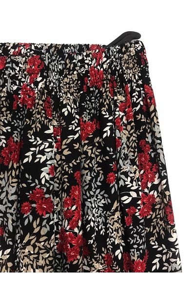 SAVCIGİYİM Fusta mamă elastică cu modele florale