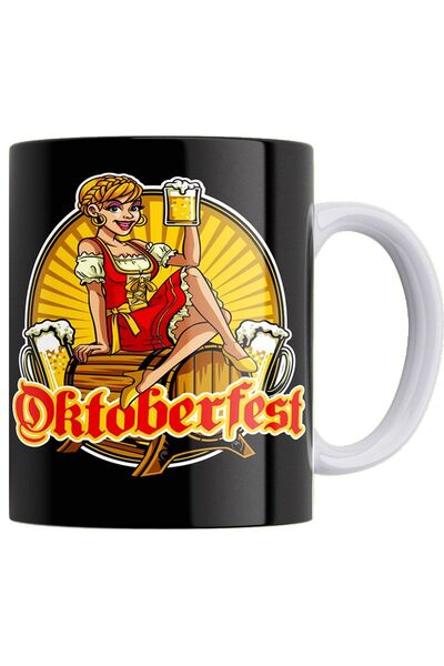 remonz Beer Double Sided Printed 100% Porcelain Mug