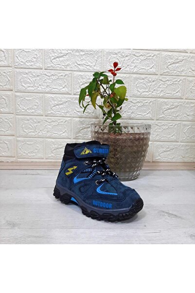 Abay Clımber Mavi Renk Kaymayan Cırtlı Erkek Çocuk Bot