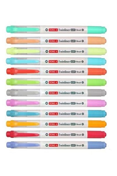 donga mygel Fırça Uçlu Kalem Soft Çift Taraflı Brush Pale Green 231941 / Dong-a