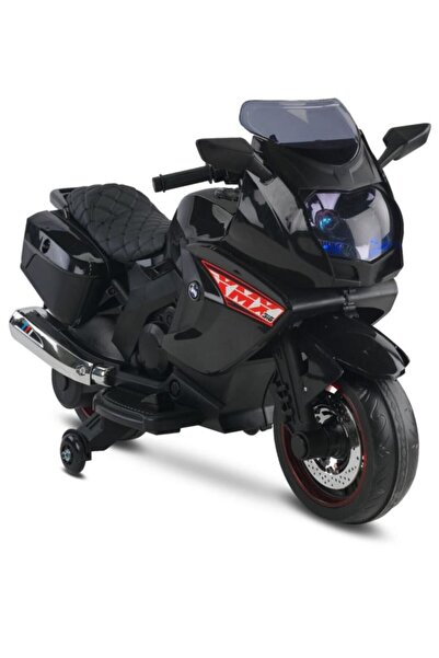 BabyHope Motosiklet Akülü Motor 12 Volt Siyah 438a Xmx-316 Ledli