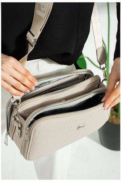 Just Polo Just & Polo Patterned Women's 3D Vegan Shoulder and Hand Bag - 4023