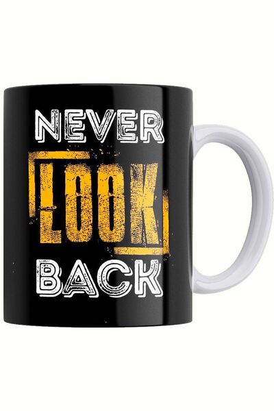 remonz مج بورسلين مطبوع على الوجهين من Never Look Back