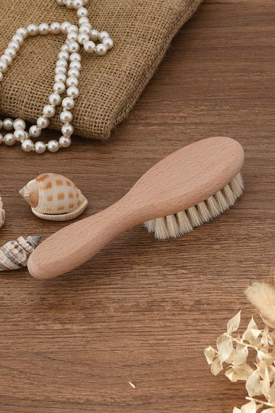 Zuu Baby Baby Comb 100% Goat Hair
