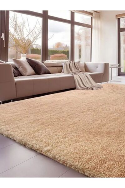 Sarar M Teks Home Puffy Peluş Halı Yolluk