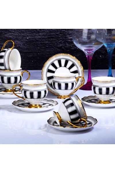 Kosova Douglas Footed Muba Concept Turk Coffee Cup Set