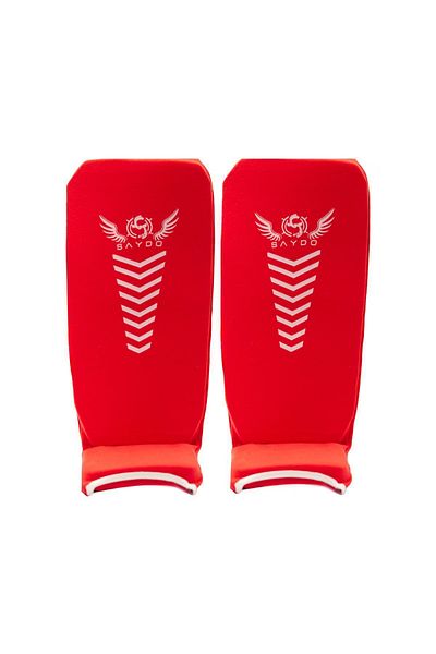 Saydo Muay Thai Kick Boxing - Elastic Foot and Kaval Protector Set