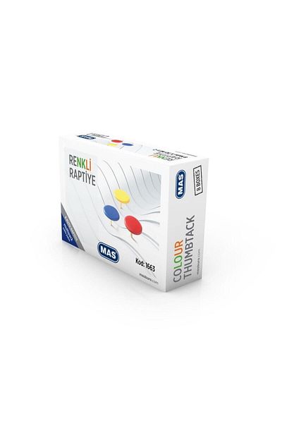 Mas Multıpack - Colorful Fastener Pvc Coated Mixed X 8