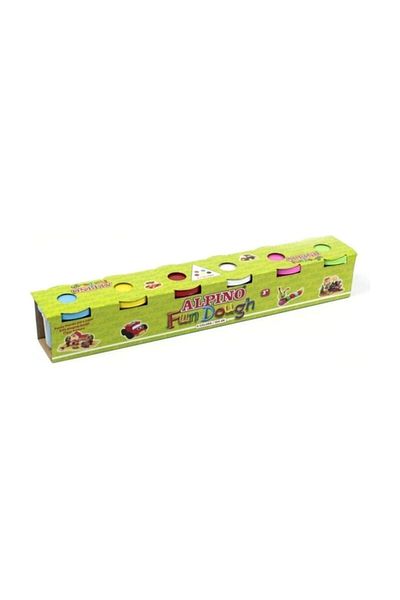 Alpıno Play Dough 6 Colors 100 Gr