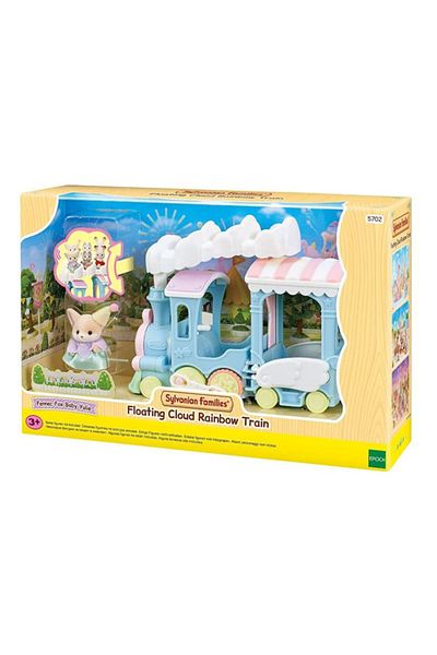 Adore Sylvanian Families Flying Clouded Rainbow Train 5702