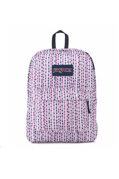 Jansport Sb.navy Front Rowspot Backpack