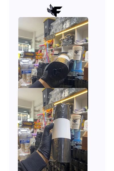 FİGANLAR 400 gr Jumbo Size Black Garbage Bag - 10 Pieces 1 Roll, 80x110 Model