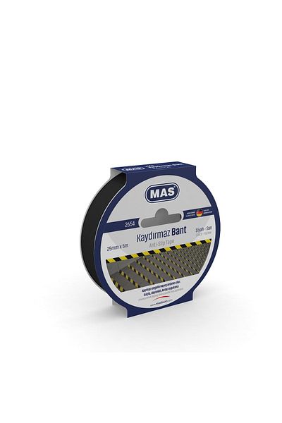 Mas 25 Mmx 5m Anti-Slip Tape Black