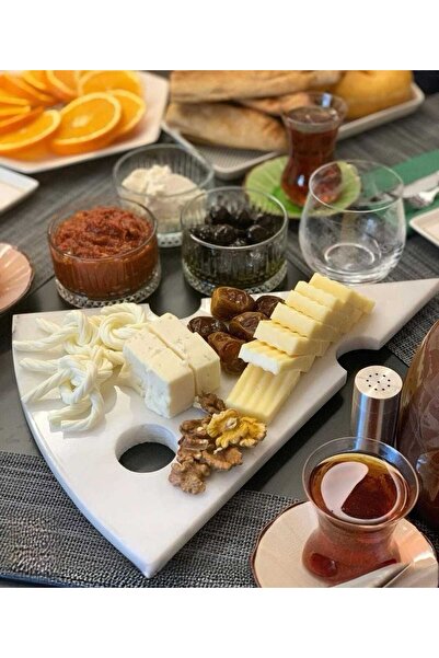 Sümeyra Marble Art MERMER PEYNİR TABAĞI