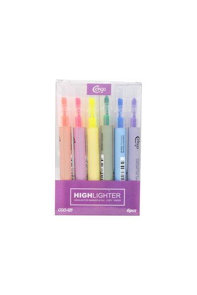 Muhtelif Cengo Highlighter Set of 6