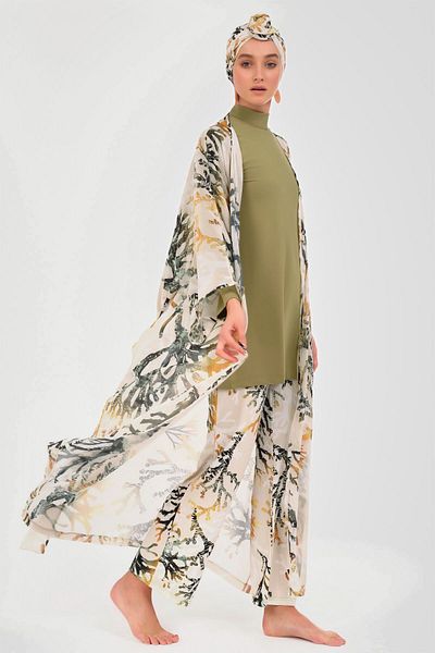 ALFASA Μαγιό Hijab - Pareo Patterned