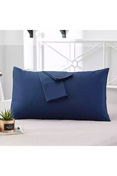 LilaMOON Βαμβακερό ύφασμα Ranforce - Μαξιλαροθήκη Navy Blue (2 ΤΕΜ)