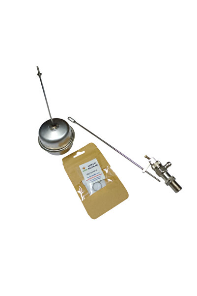 SAFİR ÇAY KAZANLARI Safirim Tea Boiler - Float and Float System, Faucet Cloth Set