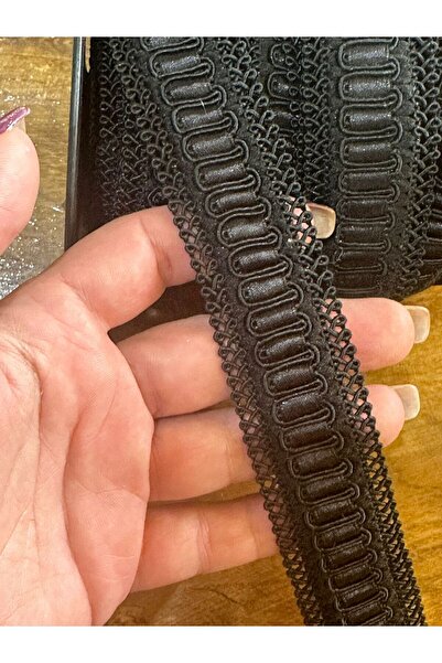 Gönülden Tasarım 3 cm lățime bandă neagră cu model pentru cusut accesorii de ...