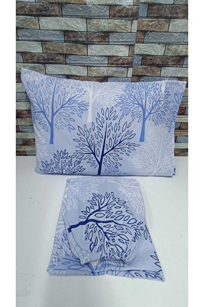 Gasel Home Cotton Elastic Double Bag Set - 160x200 & 180x200