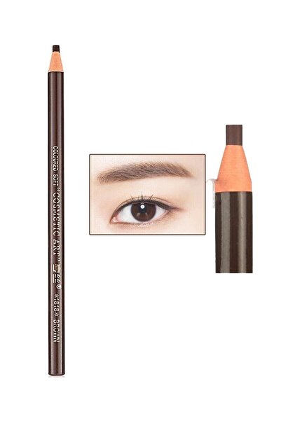 NEF قلم براغي بسلسلة ذهبية اللون بني