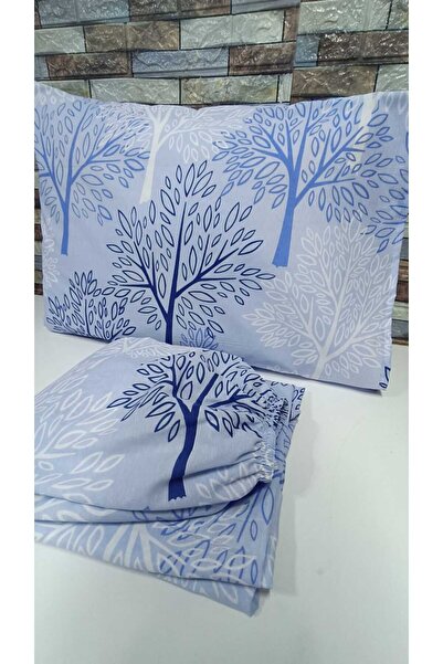 Gasel Home Cotton Elastic Double Bag Set - 160x200 & 180x200