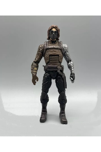 TURKAFONE Legends Winter Soldier 15 CM Action Figure Mandroid BAF Series Işık...
