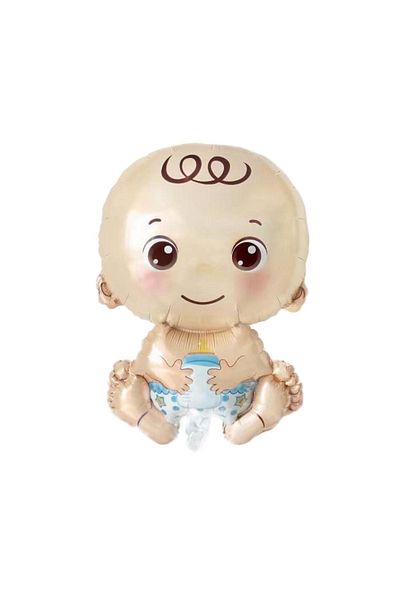 DÜVENCİ TİCARET Blue Foil Balloon for Baby