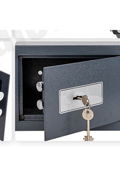 NAS ÇELİK KASA MK-200A Anahtarlı ev tipi çelik kasa
