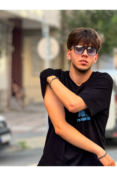 S.POLO 400 Uv Koruma Gözlük Siyah Renk Erklek Güneş Gözlüğü