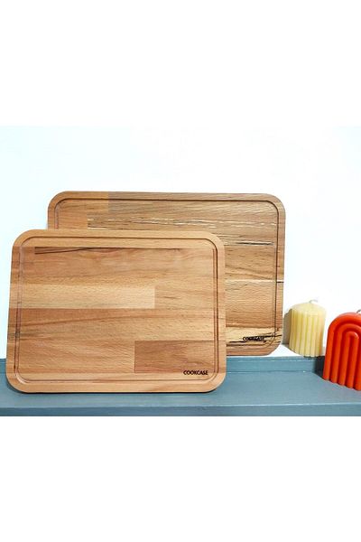 COOKCASE 2-Piece Cutting Board - 28/21-33/23 Cm