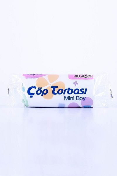 FRESHUP Canhome Mini White Trash Bag - 40X50Cm, 40'S, Durable and Thick and Transparent