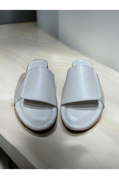 MODA SENİ Transparent Side Women's Slippers Open Front Outdoor and Home Slippers Dowry Bundle Set Women's Slippers