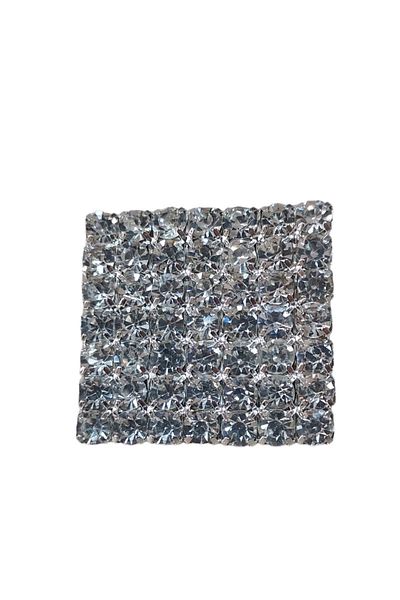 HaserEticaret 2.8 Cm Crystal Stone 5 Pieces Button Set