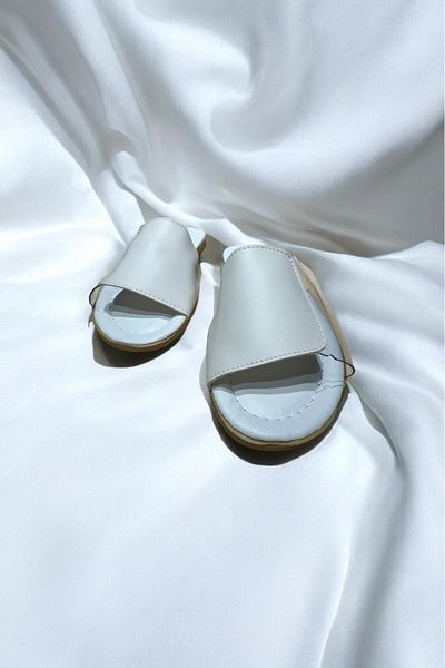 MODA SENİ Transparent Side Women's Slippers Open Front Outdoor and Home Slippers Dowry Bundle Set Women's Slippers