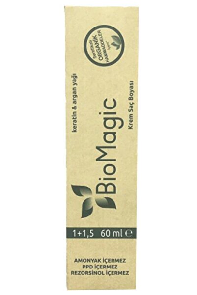 BIOMAGIC Saç Boyası (çikolata Kahve-66.07)+oksidan (4 Adet)