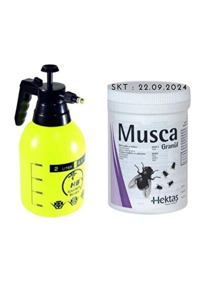 HEKTAŞ MUSCA 100GR Granül/Sivrisinek Karasinek Yakağan Tatarcık İlacı/HB 2LT ...