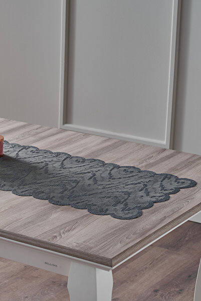 Doqu Home Croco Runner 45x150cm - Gray