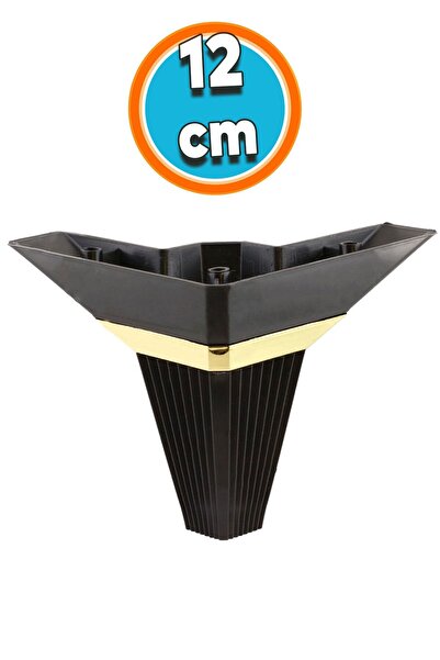 NZB Mobilya Kanepe Çekyat Sehpa TV Ünitesi Koltuk Ayağı Baza Ayak Köşe 12 cm ...