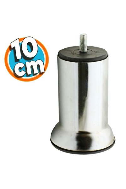 NZB Mobilya Metal Kanepe Puf Baza Koltuk Orta Destek Ayağı M8 Civata Krom Met...