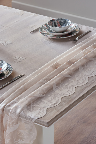 Doqu Home Esse Tablecloth 145x240cm - Beige