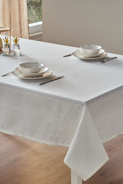Doqu Home Glory Tablecloth 140x240cm - Cream