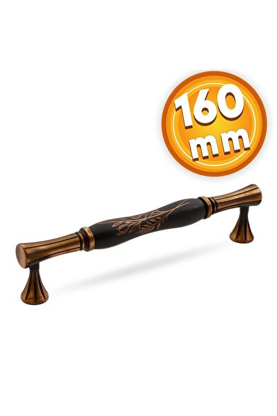 NZB Lüks Porselen Mobilya Çekmece Dolap Kapak Kulpu Kulbu 160 Mm Siyah Antik ...