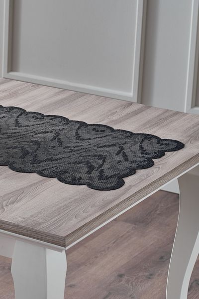 Doqu Home Croco Runner 45x150cm - Ανθρακί