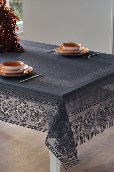 Doqu Home Față de masă Cozy 145x240cm - Antracit