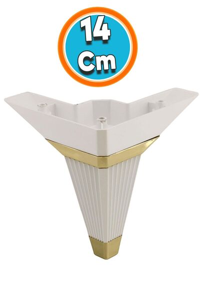 NZB Mobilya Kanepe Çekyat Sehpa TV Ünitesi Koltuk Ayağı Baza Ayak Köşe 14 cm ...