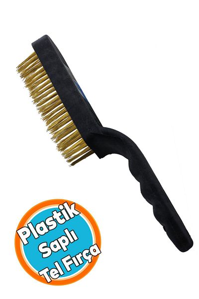 NZB No 5 - Multi-Purpose Plastic Handle Wire Brush - Dirt Rust, Barbecue, Bbq Grill, Cleaning